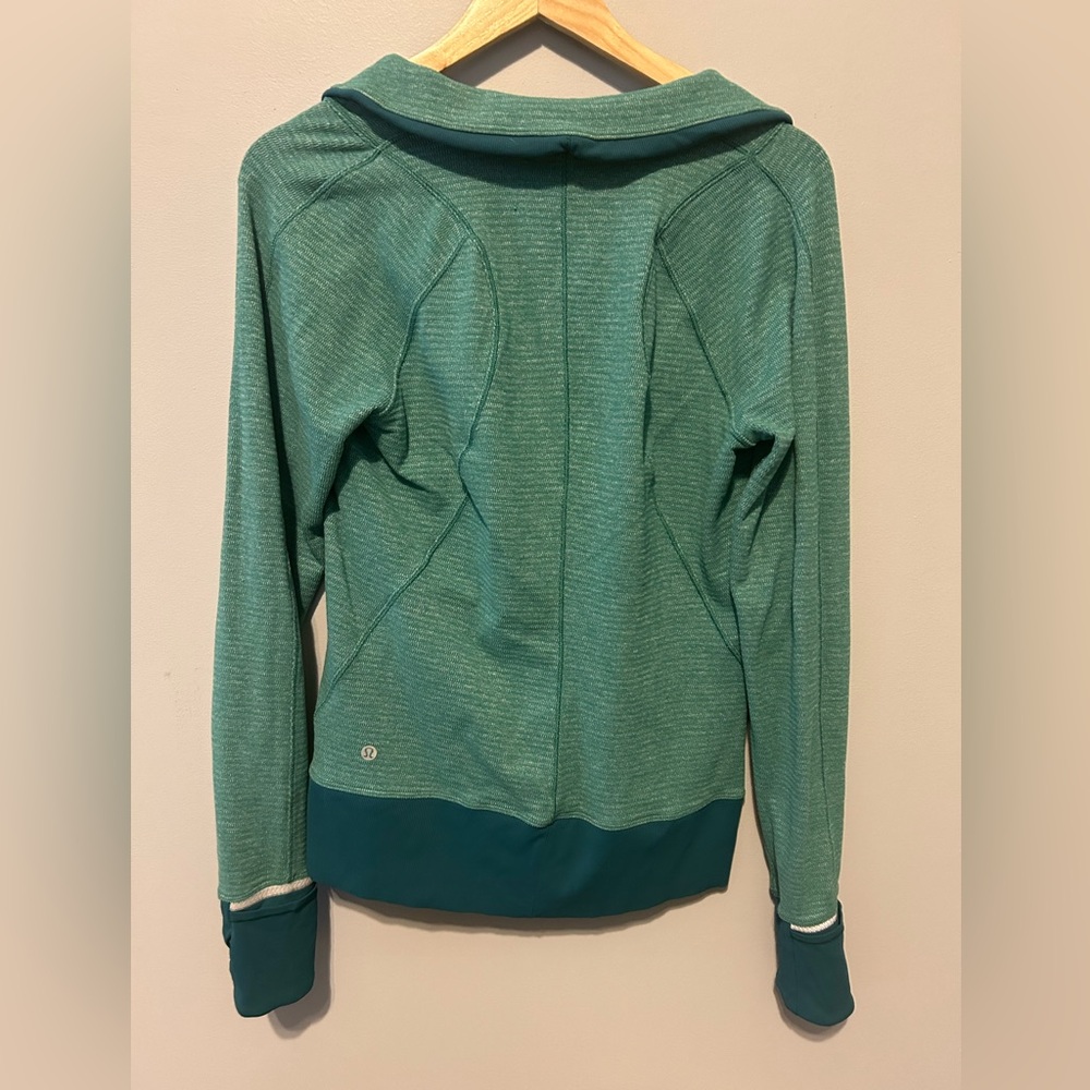 Lululemon Half-Zip Pullover Jacket - Blue/Green - image 2